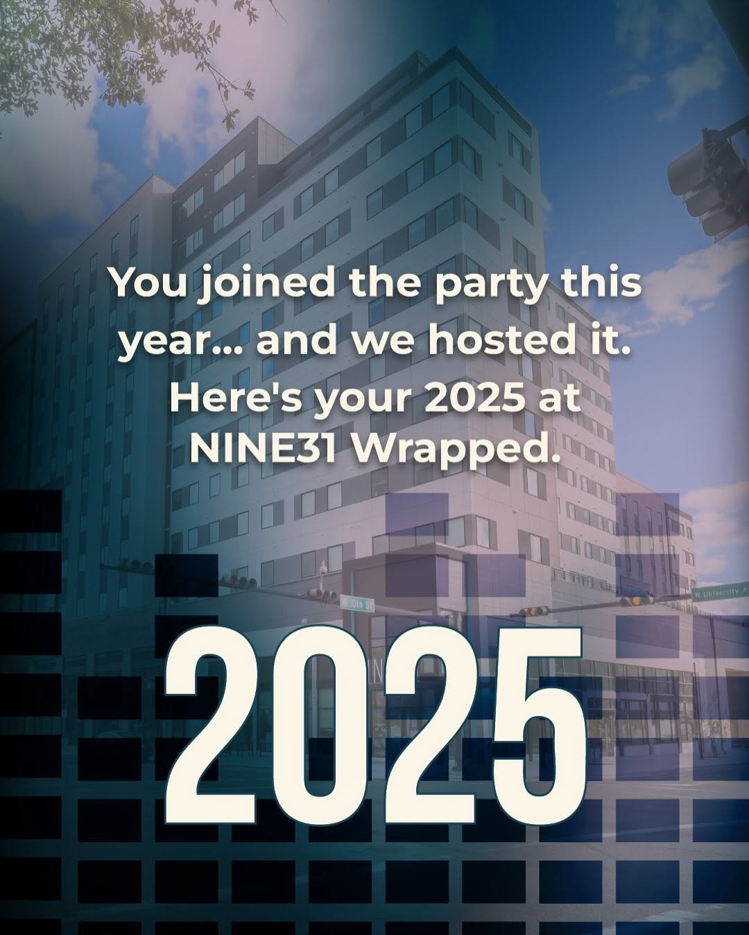 Cheers to 2025 Wrapped at NINE31 \ud83e\udd42 and yes we're still shocked about slide 