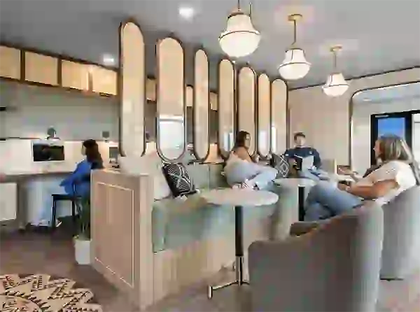 Grab a cozy space to get some solo work knocked out